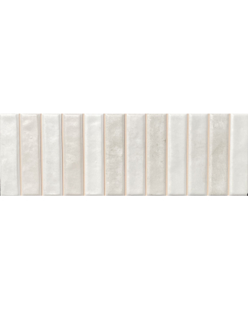 Wall tile sticks cream matt 10x30 cm | Sample Shipping