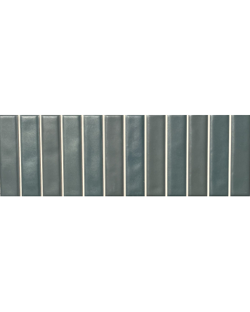 Wall tile sticks green matt 10x30 cm | Sample Shipping