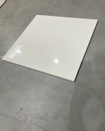 11,88 m² Restposten Vetri Bianco 60x60 | Glänzend