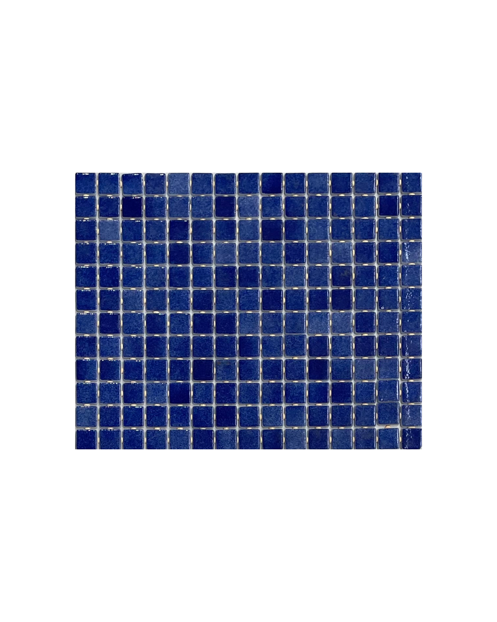 Mosaikfliesen Blau auf Netz 31x39,3 cm | Malla 508 2,5 x 2,5 cm